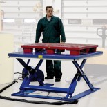 Pallet Lift Table Raised